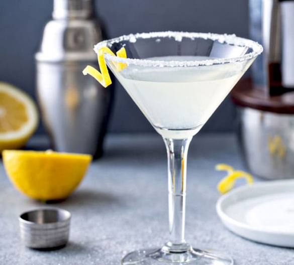 Lemon Drop Martini | Fireside Indian Bar & Restaurant